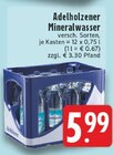 Mineralwasser im Angebot bei E center in Borken Mineralwasser Angebote von Adelholzener bei E center Borken für 5,99 €