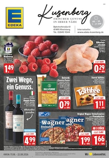 Aktueller EDEKA Rheinberg Prospekt EDEKA Prospekt Rheinberg "Aktuelle Angebote" mit 26 Seiten