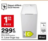 Lave-linge top - Aya - But Lave-linge top - Aya à 299,99 € dans le catalogue But