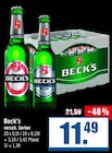 Beck's Angebote bei Zisch Emden für 11,49 €