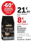 Cafe en grains Espresso - LAVAZZA en promo chez U Express Troyes à 8,58 €
