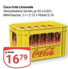 Aktuelle Coca Cola Angebote bei GLOBUS in Völklingen Aktuelles Limonade Angebot bei GLOBUS in Völklingen ab 16,79 €