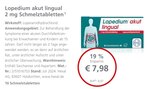 LINDA Bad Homburg - akut lingual Angebot im Prospekt akut lingual bei LINDA im Bad Homburg Prospekt für 7,98 €