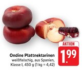 E center - Plattnektarinen Angebot im Prospekt Plattnektarinen bei E center im Prospekt "" für 1,99 €