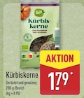 Kürbiskerne im ALDI Nord Prospekt Kürbiskerne von bio im aktuellen ALDI Nord Prospekt für 1,79 €