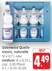 classic Angebote von Odenwald Quelle bei E center Bruchsal für 4,49 €