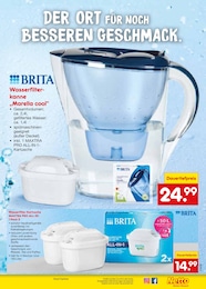 Netto Marken-Discount Brita Wasserfilter im Prospekt 