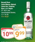 Carta Blanca Angebote von Bacardi bei GLOBUS Völklingen für 9,99 €