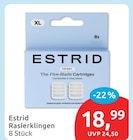 Rasierklingen von Estrid im aktuellen budni Prospekt