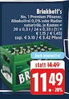 Aktuelles No. 1 Premium Pilsener, Alkoholfrei 0,0% oder Radler naturtrüb Angebot bei E center in Krefeld ab 11,49 €