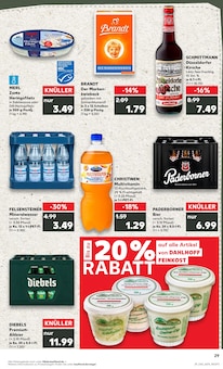 Mineralwasser im aktuellen Kaufland Prospekt (Düsseldorf) Mineralwasser im Kaufland Prospekt "Aktuelle Angebote" mit 64 Seiten (Düsseldorf)