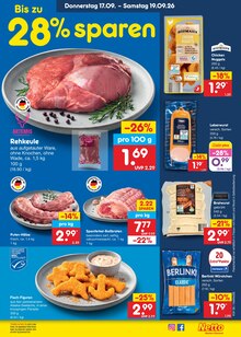 Bratwurst im Netto Marken-Discount Prospekt "Aktuelle Angebote" mit 71 Seiten (Lübeck)