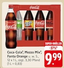 Aktuelles Coca-Cola², Mezzo Mix², Fanta Orange Angebot bei E center in Lahr (Schwarzwald) ab 9,99 €