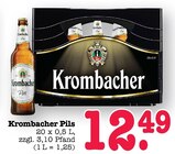 Aktuelle Krombacher Angebote bei E center in Mannheim Aktuelles Pils Angebot bei E center in Mannheim ab 12,49 €