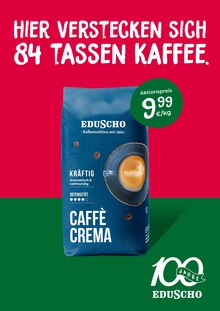 Kaffee im Tchibo im Supermarkt Prospekt "DER PREIS IST HEISS. DER KAFFEE AUCH." mit 6 Seiten (Rodgau)