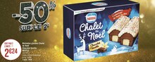 Bûchettes glacées Chalet de Noël Chocolat Vanille - Géant Casino à Colombes Bûchettes glacées Chalet de Noël Chocolat Vanille en promo chez Géant Casino Colombes à 2,24 €