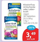 Artischocke oder Leberkraft von Klosterfrau im aktuellen budni Prospekt