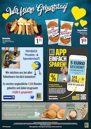 EDEKA Burger im Prospekt 