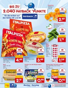 Pizza im Netto Marken-Discount Prospekt "Aktuelle Angebote" mit 75 Seiten (Ulm)