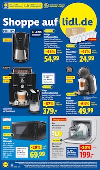 Dolce Gusto im aktuellen Lidl Prospekt (Offenbach (Main)) Dolce Gusto im Lidl Prospekt "LIDL LOHNT SICH" mit 61 Seiten (Offenbach (Main))