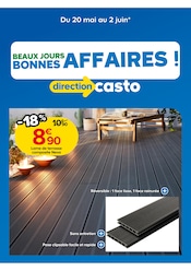 Promos Orchidée dans le catalogue "BEAUX JOURS BONNES AFFAIRES !" de Castorama Orchidée en promo dans le catalogue Castorama à la page 1