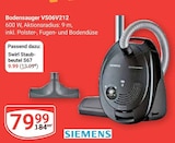 Bodensauger VS06V212 Angebote von Siemens bei GLOBUS Erlangen für 9,99 €