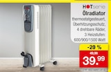 Ölradiator im Angebot bei Zimmermann in Wilhelmshaven Ölradiator Angebote von HOTserie bei Zimmermann Wilhelmshaven für 39,99 €