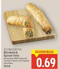 Börekstick Spinat-Feta von Gut&Günstig für 0,69 € bei E center im Angebot Börekstick Spinat-Feta von Gut&Günstig im aktuellen E center Prospekt