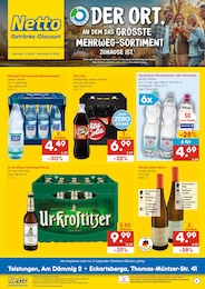 Netto Marken-Discount Prospekt "DER ORT, AN DEM DU IMMER AUSGEZEICHNETE PREISE FINDEST.", 6 Seiten, 31.08.2026 - 31.08.2026 Aktueller Netto Marken-Discount Prospekt, "DER ORT, AN DEM DU IMMER AUSGEZEICHNETE PREISE FINDEST.", mit Angeboten der Woche, gültig von 31.08.2026 bis 31.08.2026