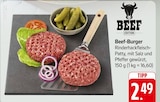 Aktuelle Hackfleisch Angebote bei EDEKA in Pforzheim Aktuelles Beef-Burger Angebot bei EDEKA in Pforzheim ab 2,49 €