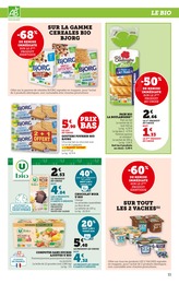 Prix et réduction Bjorg dans le prospectus U Express en cours Offre Bjorg dans le catalogue U Express du moment à la page 11