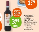 Bio-Wein von Naturland im aktuellen tegut Prospekt