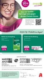 Aktueller mea - meine apotheke Apotheken Prospekt in Nohfelden und Umgebung, "Unsere August-Angebote" mit 4 Seiten, 01.08.2025 - 31.08.2025