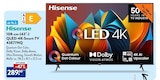 108-cm-(43"-) QLED-4K-Smart-TV von Hisense im aktuellen ALDI SÜD Prospekt für 289,00 €