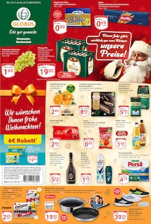 GLOBUS Prospekt der Woche "Aktuelle Angebote" Seite 1, 15.12.2025 bis 20.12.2025 für Wiesbaden Aktueller GLOBUS Prospekt "Aktuelle Angebote" Seite 1 von 33 Seiten für Wiesbaden