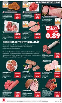 Rumpsteak im Kaufland Prospekt "Hier bin ich richtig" mit 63 Seiten (Koblenz)