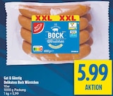 Delikatess Bock Würstchen bei diska im Trebsen Prospekt für 5,99 €