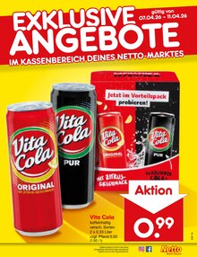 Cola im Netto Marken-Discount Prospekt "Aktuelle Angebote" mit 61 Seiten (Norderstedt)