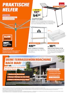 Wäscheständer im OBI Prospekt "FÜRS MACHEN GEMACHT." mit 20 Seiten (Leverkusen)