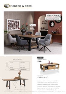 Wohnzimmertisch im Möbel Inhofer Prospekt "Henders & Hazel" mit 8 Seiten (München)