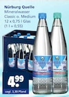 Aktuelle Mineralwasser Angebote bei Getränkewelt in Dortmund Aktuelles Mineralwasser Classic o. Medium Angebot bei Getränkewelt in Dortmund ab 4,99 €