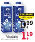 Aktuelles Frische Milch 1,5% Fett Angebot bei E center in Karlsruhe ab 0,99 €