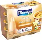 Crème aux Oeufs Saveur Vanille - PÂTURAGES à 2,10 € dans le catalogue Intermarché Super