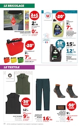 Offre Pantalon De Travail dans le catalogue Hyper U du moment à la page 22