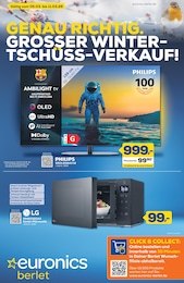 EURONICS Prospekt für Wickede: "GENAU RICHTIG. GROSSER WINTER-TSCHÜSS-VERKAUF", 8 Seiten, 05.03.2026 - 11.03.2026