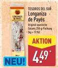 Longaniza de Payés im ALDI Nord Prospekt Longaniza de Payés von TESOROS DEL SUR im aktuellen ALDI Nord Prospekt für 4,49 €