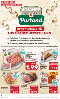 Fleisch im Kaufland Prospekt "KNÜLLER" mit 59 Seiten (Osnabrück)