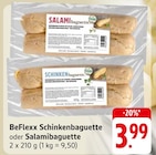 Schinkenbaguette oder Salamibaguette Angebote von BeFlexx bei EDEKA Wiesbaden für 3,99 €