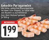 Gekochte Partygarnelen Angebote bei E center Kleve für 1,99 €