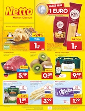 Aktueller Netto Marken-Discount Prospekt mit Käse, "Aktuelle Angebote", Seite 1